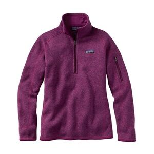 Patagonia Women's Better Sweater 1/4-Zip Violet Red